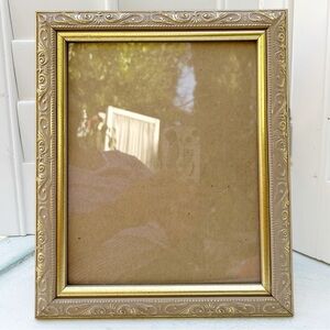 Gold Elaborate Ornate Floral Picture Wall Wooden Frame Photo 8x10